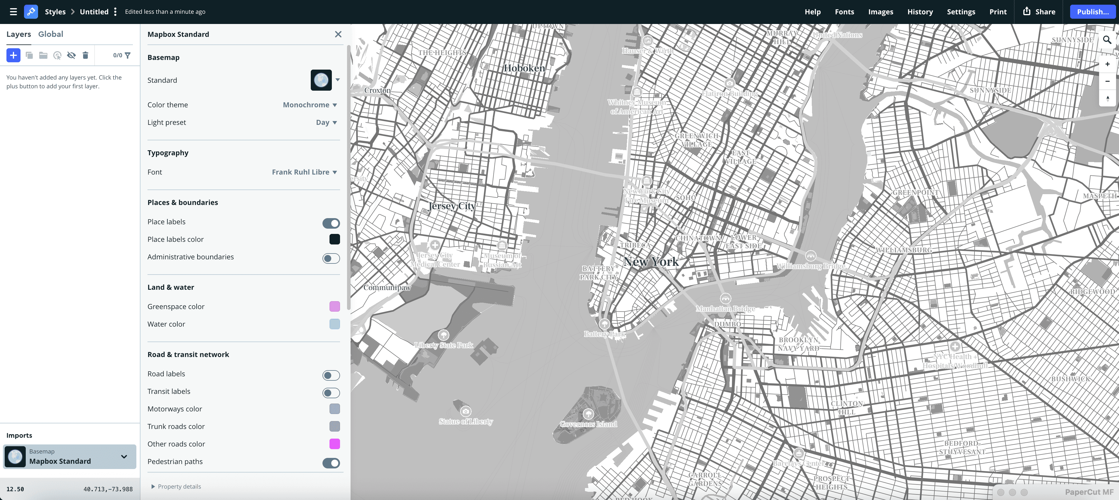 Mapbox Experiment